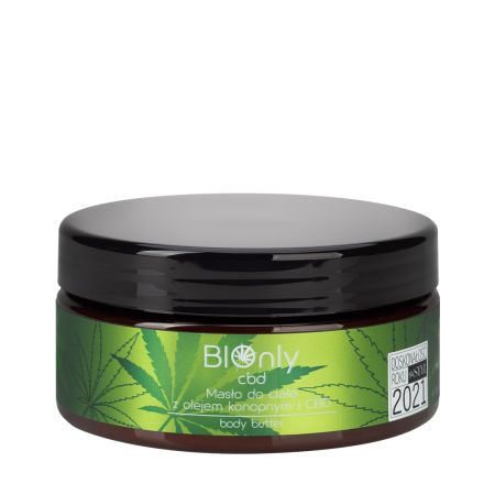 Masło do ciała z olejem konopnym cbd 300ml