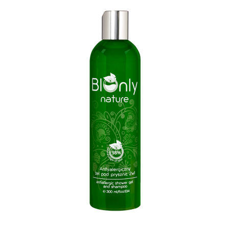 Antyalergiczny żel pod prysznic 2w1 nature 300ml
