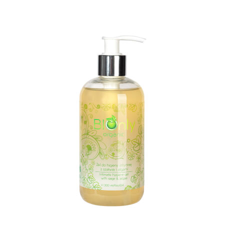 Żel do higieny intymnej z szałwią i algami organic 300ml