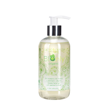 Żel micelarny do twarzy z jaśminem i algami organic 300ml