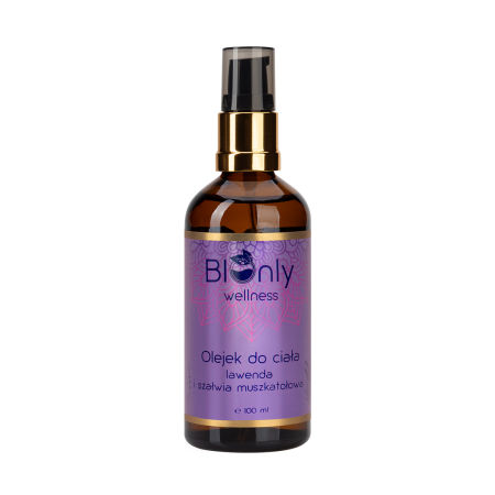 Olejek do ciała lawenda i szałwia muszkatołowa wellness 100ml
