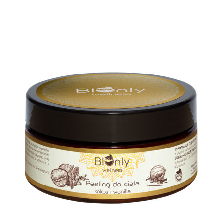 Peeling do ciała kokos i wanilia wellness 300ml