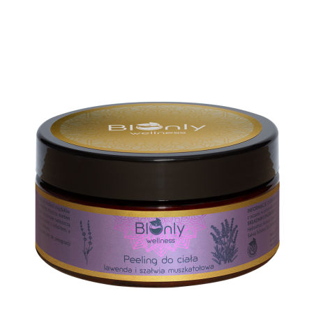 Peeling do ciała lawenda i szałwia muszkatołowa wellness 300ml