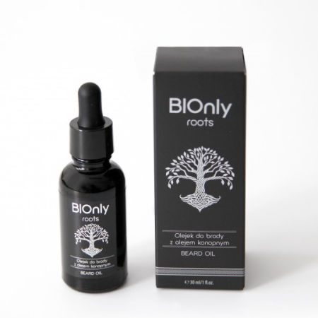 Olejek do brody z olejem konopnym roots 30ml