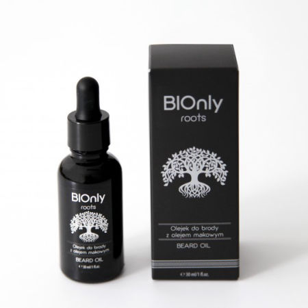 Olejek do brody z olejem makowym roots 30ml